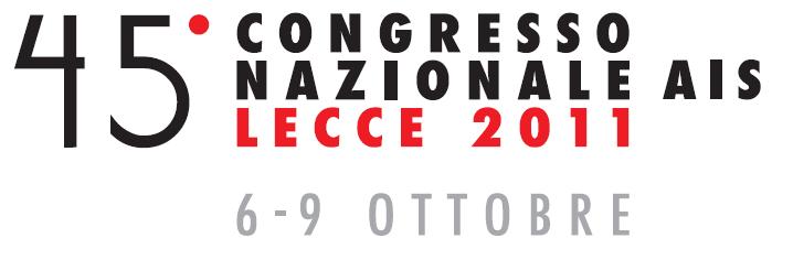 45° Congresso Nazionale AIS - Lecce